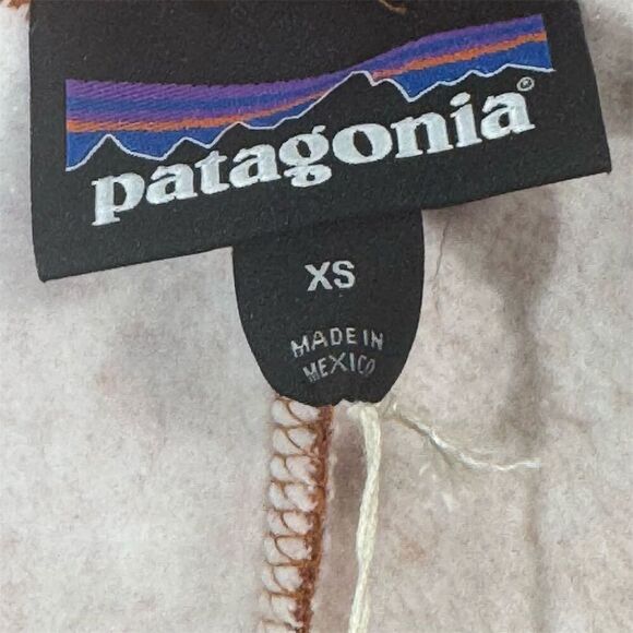 Patagonia XS Quartz Coral Uprisal Sweatpants W’s FitRoy Icon Joggers NWT Cozy - Picture 5 of 8